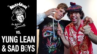 Nardwuar vs Yung Lean [upl. by Kcirednek]