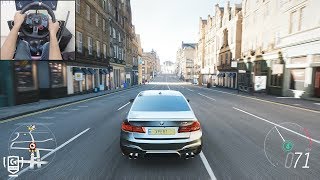 BMW M5 F90  Forza Horizon 4  Logitech g29 gameplay [upl. by Slater]