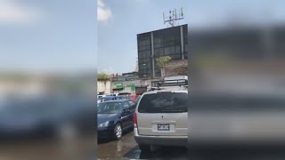 Impactantes imágenes del desplome de un edificio en México tras terremoto [upl. by Aihset509]