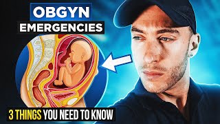 OBGYN Emergencies EMT School  3 Emergencies You Must Know [upl. by Allegna592]