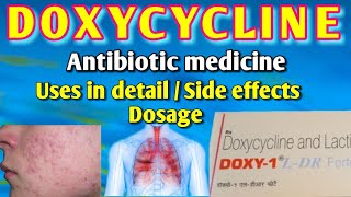 Doxycycline capsules  Doxycycline capsule 100mg  Doxycycline Lactic acid bacillus capsules [upl. by Denny]