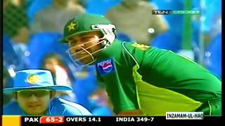 Inzamam ul Haq Historical Century Against India [upl. by Dimah]