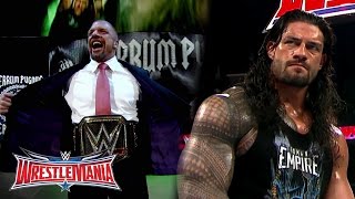 The Road to WrestleMania WWE World Heavyweight Champion Triple H vs Roman Reigns [upl. by Byrne]