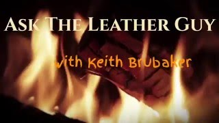 How to Remove Wrinkles From a Leather Hide  Ask the Leather Guy [upl. by Aiyekal119]