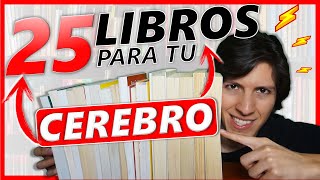 📚 25 LIBROS para ESTUDIAR más RÁPIDO y EJERCITAR el CEREBRO ► Libros Recomendados 2020 [upl. by Crandell567]