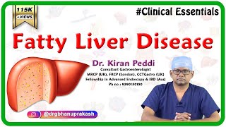 fatty liver disease Clinical Essentials  Dr Kiran Peddi MRCPUK FRCPLondon CCTGastro [upl. by Cain121]