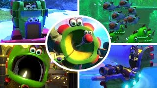 Yooka Laylee  Galleon Galaxy  Walkthrough 11 [upl. by Ipoillak]