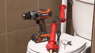 How To Use RIDGID® K6P XL Toilet Auger [upl. by Assin]