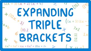 GCSE Maths  Expanding Triple Brackets 37 [upl. by Nor948]