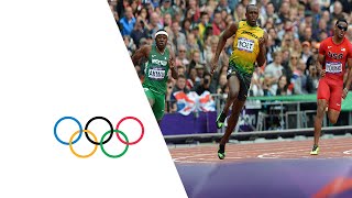 Bolt Blake Weir Quinonez amp Lemaitre Win 200m Heats  London 2012 Olympics [upl. by Eliason]