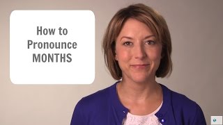 Months of the Year in French  French pronunciation 101 [upl. by Esiom905]