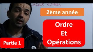 2ème Année collège  ordre et opérations  partie 1 [upl. by Hunfredo]