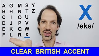 How To Pronounce The English Alphabet BRITISH PRONUNCIATION [upl. by Aseret877]