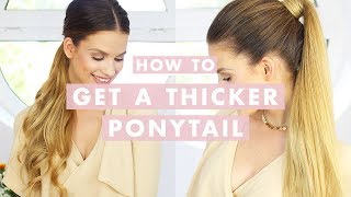 How To Do a Ponytail With Hair Extensions  3 Ways [upl. by Cook]