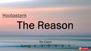 The Reason  Hoobastank  Chords and Lyrics [upl. by Elbag]