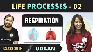 Life Processes 02  Respiration  Class 10 NCERT  Udaan [upl. by Pelaga564]