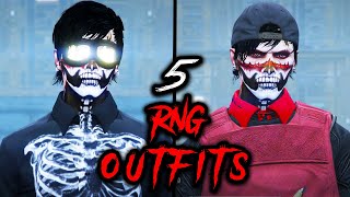 GTA 5  5 Tryhard RnG Outfits by ScorpKillaz [upl. by Corwun]