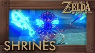 Zelda Breath of the Wild  All Shrines Gerudo Tower Locations Solutions amp All Chests [upl. by Suhsoj]