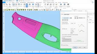 Tutorial How to cut 3D models in Materialise Magics [upl. by Ainer]