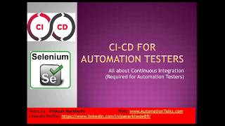 CICD for Automation Testers  1 Introduction  Complete Course about Contineous Integraion [upl. by Martinez]