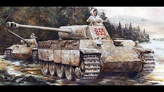 2 SS Panthers vs 21 US Shermans [upl. by Letnohc]