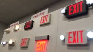 Exit Signs  Emergency Lights  The Korsen Training Center [upl. by Ardyce]