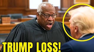 Trump PISSED at CLARENCE THOMAS After COURT LOSS Today [upl. by Dercy]