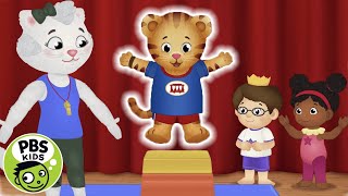 Daniel Tigers Neighborhood  Gymnastics Class  PBS KIDS [upl. by Kerek699]