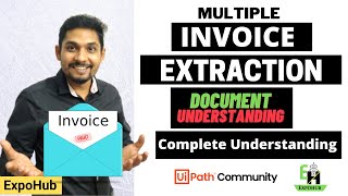 Uipath Invoice Extraction PDF AUTOMATION 2021 COMPLETE TUTORIAL Using Document Understanding [upl. by Magnus]