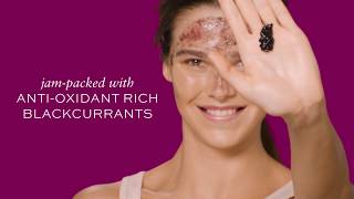 Gently Exfoliate and Hydrate Skin with ELEMIS Superfood Blackcurrant Jelly Exfoliator [upl. by Ettennaej533]