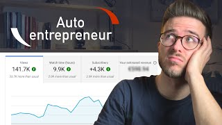 AUTO ENTREPRENEUR  le BILAN après 1 AN galères combien je gagne etc [upl. by Prudence465]