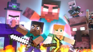 Alex and Steve Life Minecraft Animation Movie  Season 1 [upl. by Saibot]