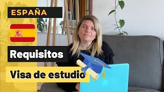 REQUISITOS VISA DE ESTUDIANTE ESPAÑA 🇪🇸  como tramitarla paso a paso [upl. by Eizzik499]