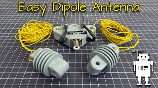 Simple 20m Ham Radio Dipole Antenna [upl. by Zulch]