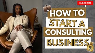 How To Start an ONLINE Consulting Business Under 500 or With NO MONEY  EllieTalksMoneyTourcom [upl. by Caro]