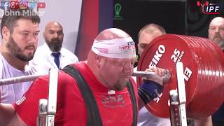 Blaine Sumner  1st Place 12755kg WR Total amp Bench   120kg Class 2019 IPF World Open [upl. by Darahs]