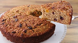 Easy and Healthy Oatmeal Cake Recipe [upl. by Aninep]