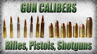 Intro to Gun Calibers  Which Ammunition Does What [upl. by Htebaras337]