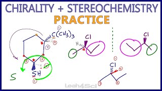 Chirality and Stereochemistry Practice Problems [upl. by Ahsinyt]