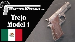 Trejo Model 1 Machine Pistol Shooting and History [upl. by Isis263]