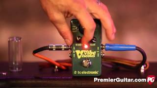 Review Demo  TC Electronic Viscous Vibe [upl. by Animrac]