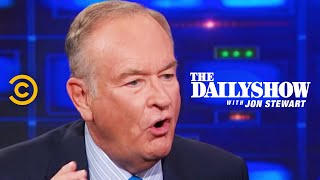 The Daily Show  Bill OReilly Extended Interview [upl. by Eilliw]