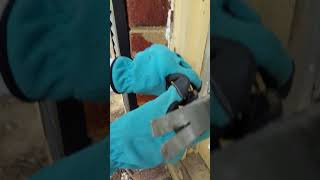 Diy removing caulk from window frames the easy way [upl. by Kiri]