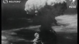 Second atomic bomb of World War II explodes over Nagasaki 1945 [upl. by Aikan]