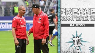 Pressekonferenz  FC Erzgebirge Aue  SV Sandhausen [upl. by Enohs601]