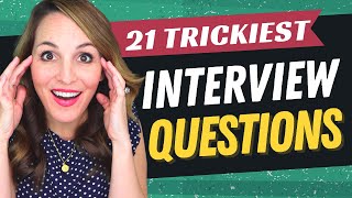 TOP 21 Interview Questions And How To Answer Them 2023 EDITION [upl. by Alrick]