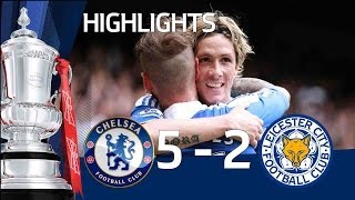 Chelsea 52 Leicester  Official goals and highlights  FA Cup Sixth Round 180312 [upl. by Manuela315]