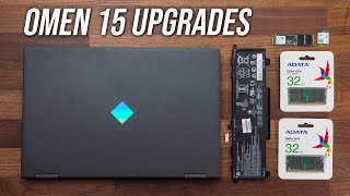 HP Omen 15 Upgrade Guide  Performance Boost [upl. by Celie]