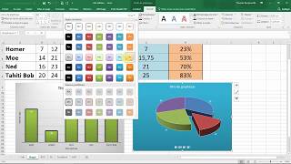 Les graphiques avec EXCEL  Formation Office facile [upl. by Ardnaek]