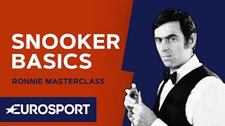 Snooker Basics  Ronnie OSullivan MasterClass  Snooker  Eurosport [upl. by Ateekahs]